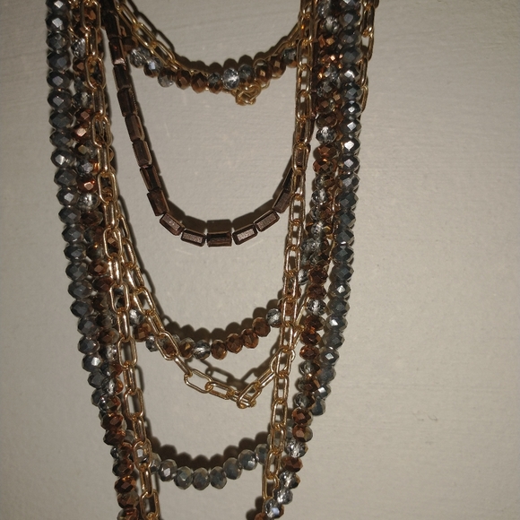 5 Strand ANewDay Necklace. Better in person - Picture 6 of 9